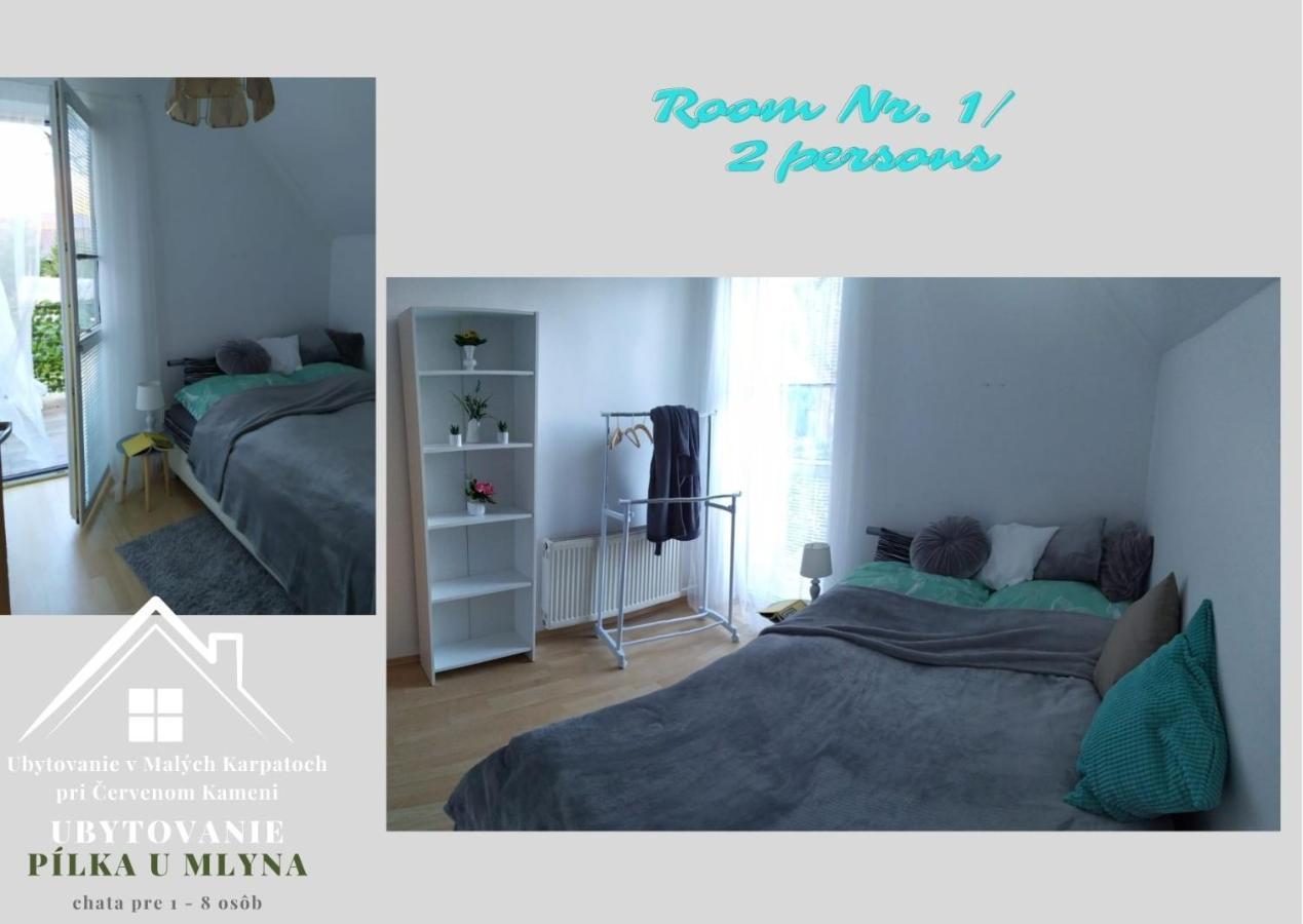 Ubytovanie Pod Cervenym Kamenom Male Karpaty Pila  Exteriér fotografie